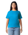Gildan 5000L Women's Heavy Cotton T-Shirt - Sapphire - model front
