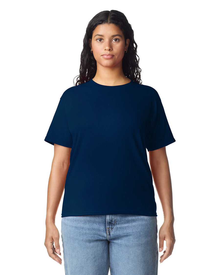 Gildan 5000L Women's Heavy Cotton T-Shirt - Navy - model front