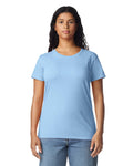 Gildan 5000L Women's Heavy Cotton T-Shirt - Light Blue - model front