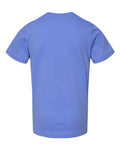 LAT 6101 Youth Fine Jersey Tee - Carolina Blue - back