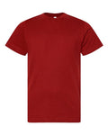 LAT 6101 Youth Fine Jersey Tee - Garnet - front