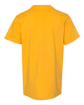 LAT 6101 Youth Fine Jersey Tee - Gold - back