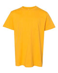 LAT 6101 Youth Fine Jersey Tee - Gold - front