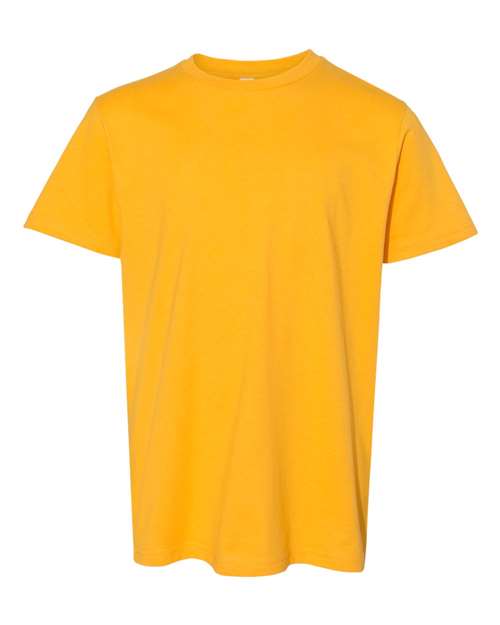 LAT 6101 Youth Fine Jersey Tee - Gold - front