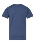 LAT 6101 Youth Fine Jersey Tee - Indigo - back