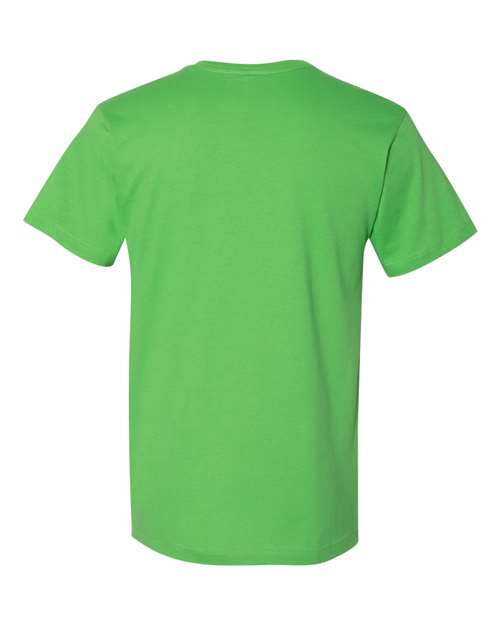 LAT 6901 Unisex Fine Jersey Tee - Apple - back