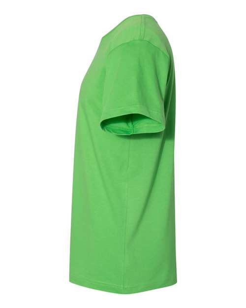 LAT 6901 Unisex Fine Jersey Tee - Apple - side