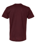 LAT 6901 Unisex Fine Jersey Tee - Maroon - back