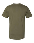 LAT 6901 Unisex Fine Jersey Tee - Military Green - back