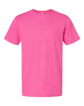 LAT 6901 Unisex Fine Jersey Tee - Raspberry - front