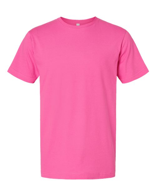 LAT 6901 Unisex Fine Jersey Tee - Raspberry - front