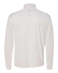 Badger 4102 Men's B-Core Quarter-Zip Pullover - White/ Graphite - back