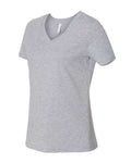 BELLA + CANVAS 6405CVC Women's Relaxed Heather CVC V-Neck Tee - Athletic Heather - side