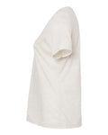 BELLA + CANVAS 6415 Women's Relaxed Triblend V-Neck Tee - Oatmeal Triblend - side