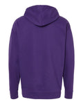 Independent Trading Co. SS4500 Midweight Hooded Sweatshirt - Purple - back