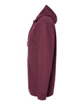 Independent Trading Co. SS4500 Midweight Hooded Sweatshirt - Maroon - side