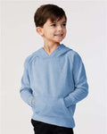 Independent Trading Co. PRM10TSB Toddler Special Blend Hooded Raglan Sweatshirt - Pacific - model front