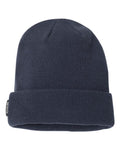 DRI DUCK 3562 Basecamp Performance Cuffed Beanie - Deep Blue - back