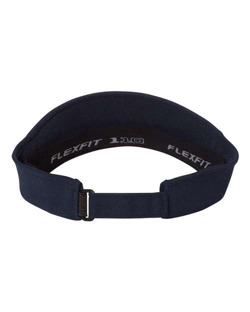 Flexfit 8110 110 Visor - Navy - back
