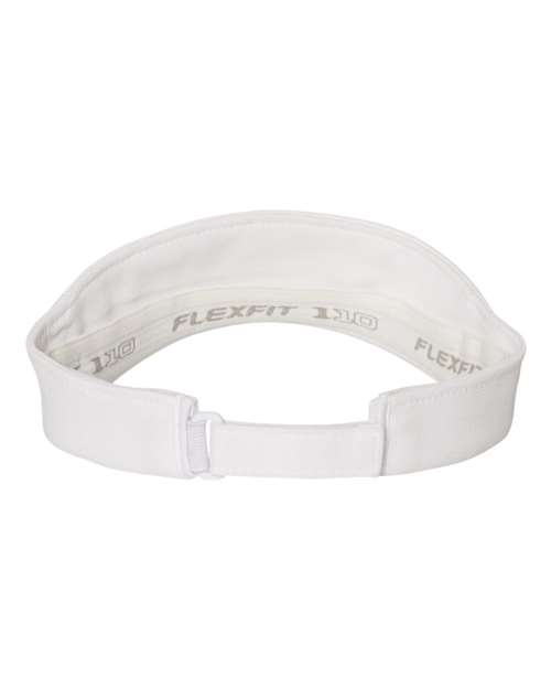 Flexfit 8110 110 Visor - White - back