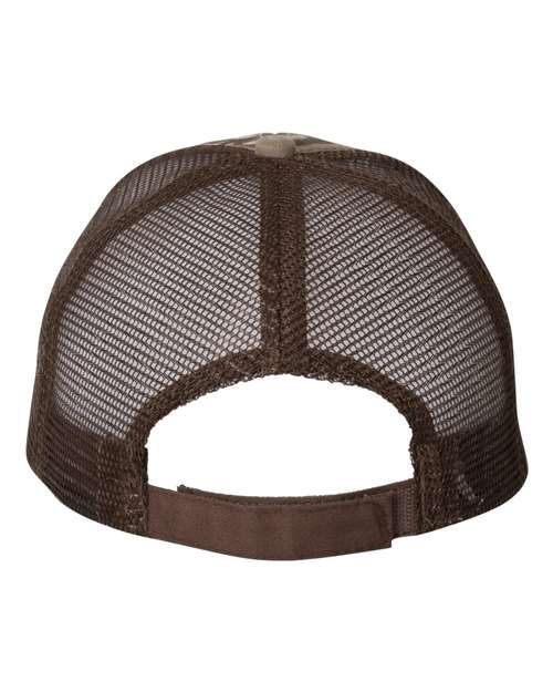 Kati LC5M Licensed Camo Mesh Back Cap - Realtree AP/ Brown - back