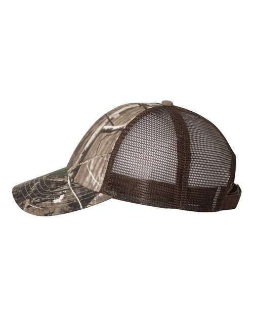 Kati LC5M Licensed Camo Mesh Back Cap - Realtree AP/ Brown - side
