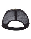 Kati LC5M Licensed Camo Mesh Back Cap - Realtree Hardwoods/ Black - back