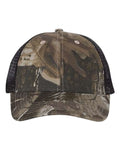 Kati LC5M Licensed Camo Mesh Back Cap - Realtree Hardwoods/ Black - front