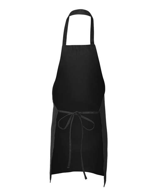 Q-Tees Q2010 Butcher Apron - Black - back
