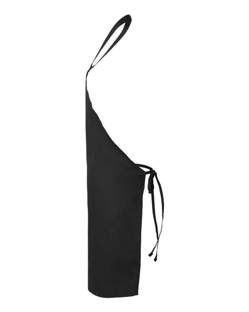 Q-Tees Q2010 Butcher Apron - Black - side