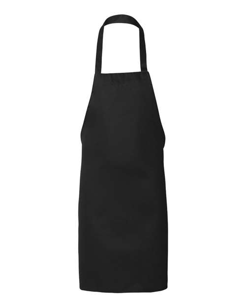Q-Tees Q2010 Butcher Apron - Black - front