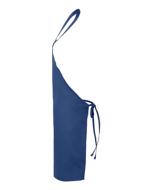 Q-Tees Q2010 Butcher Apron - Royal - side