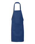 Q-Tees Q2010 Butcher Apron - Royal - front