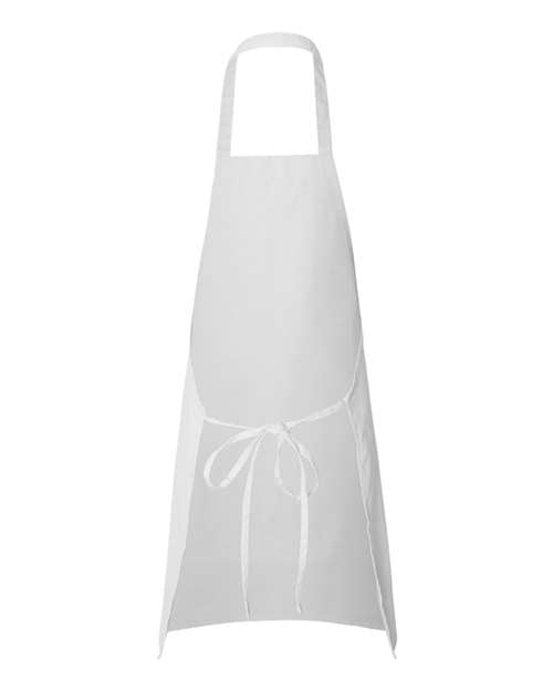 Q-Tees Q2010 Butcher Apron - White - back