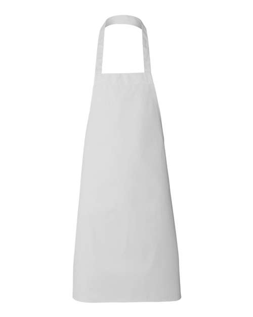 Q-Tees Q2010 Butcher Apron - White - front