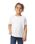 Gildan 5100P Toddler Heavy Cotton T-Shirt - White - model front