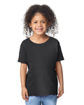 Gildan 5100P Toddler Heavy Cotton T-Shirt - Black - model front