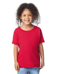 Gildan 5100P Toddler Heavy Cotton T-Shirt - Red - model front
