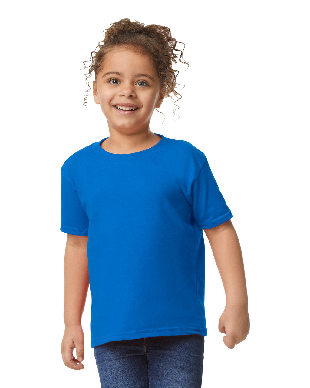 Gildan 5100P Toddler Heavy Cotton T-Shirt - Royal - model front