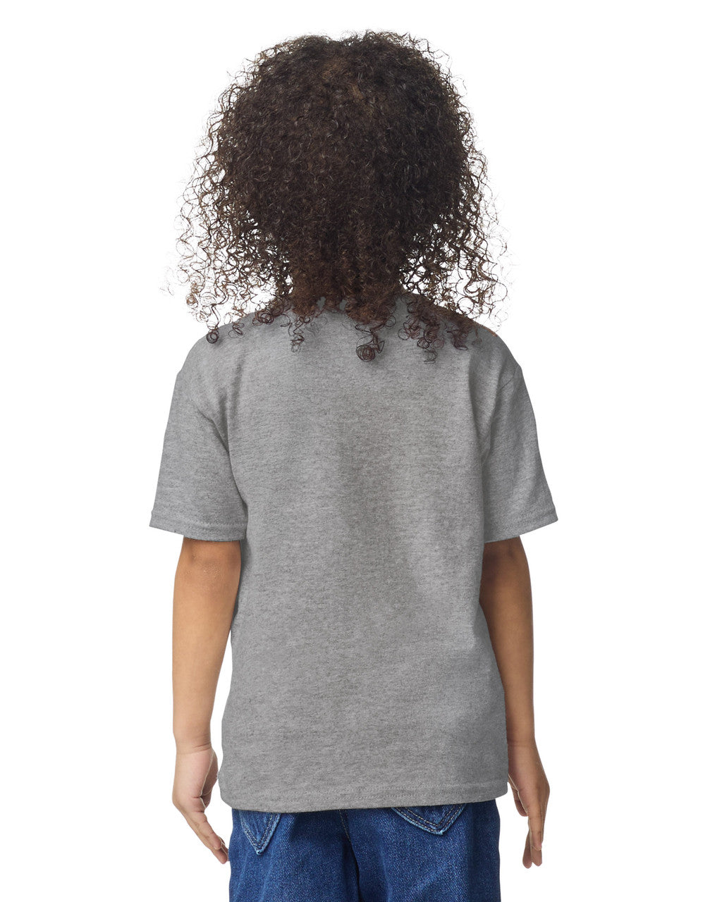 Gildan 5100P Toddler Heavy Cotton T-Shirt - Sport Grey - model back