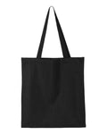 Q-Tees Q125300 14L Shopping Bag - Black - back