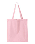 Q-Tees Q125300 14L Shopping Bag - Light Pink - back