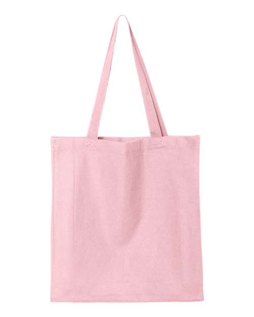 Q-Tees Q125300 14L Shopping Bag - Light Pink - back