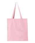 Q-Tees Q125300 14L Shopping Bag - Light Pink - front