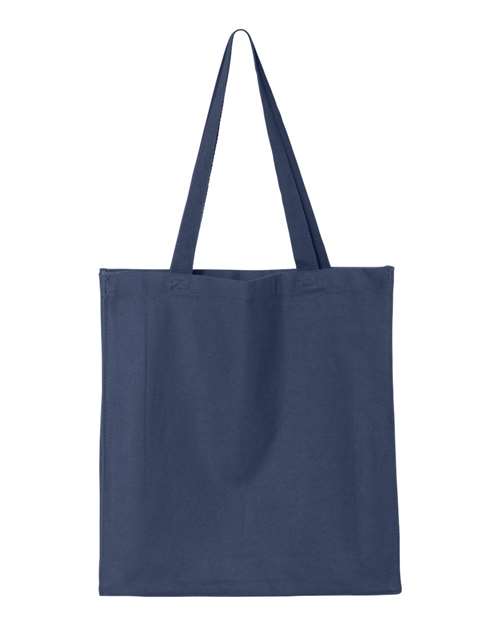 Q-Tees Q125300 14L Shopping Bag - Navy - back