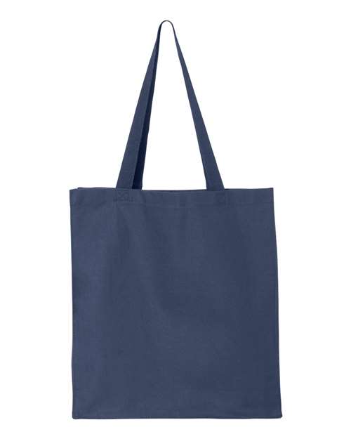 Q-Tees Q125300 14L Shopping Bag - Navy - front
