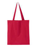 Q-Tees Q125300 14L Shopping Bag - Red - back