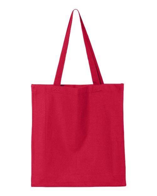 Q-Tees Q125300 14L Shopping Bag - Red - back