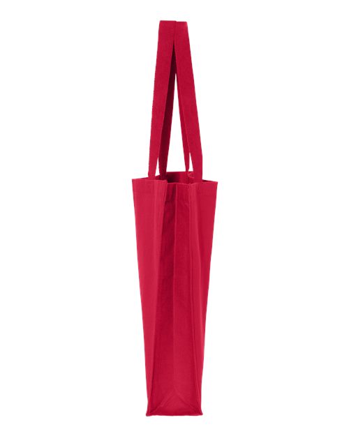 Q-Tees Q125300 14L Shopping Bag - Red - side