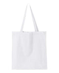 Q-Tees Q125300 14L Shopping Bag - White - back